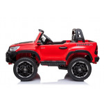 Elektrické autíčko - Toyota Hillux - lakované - červené